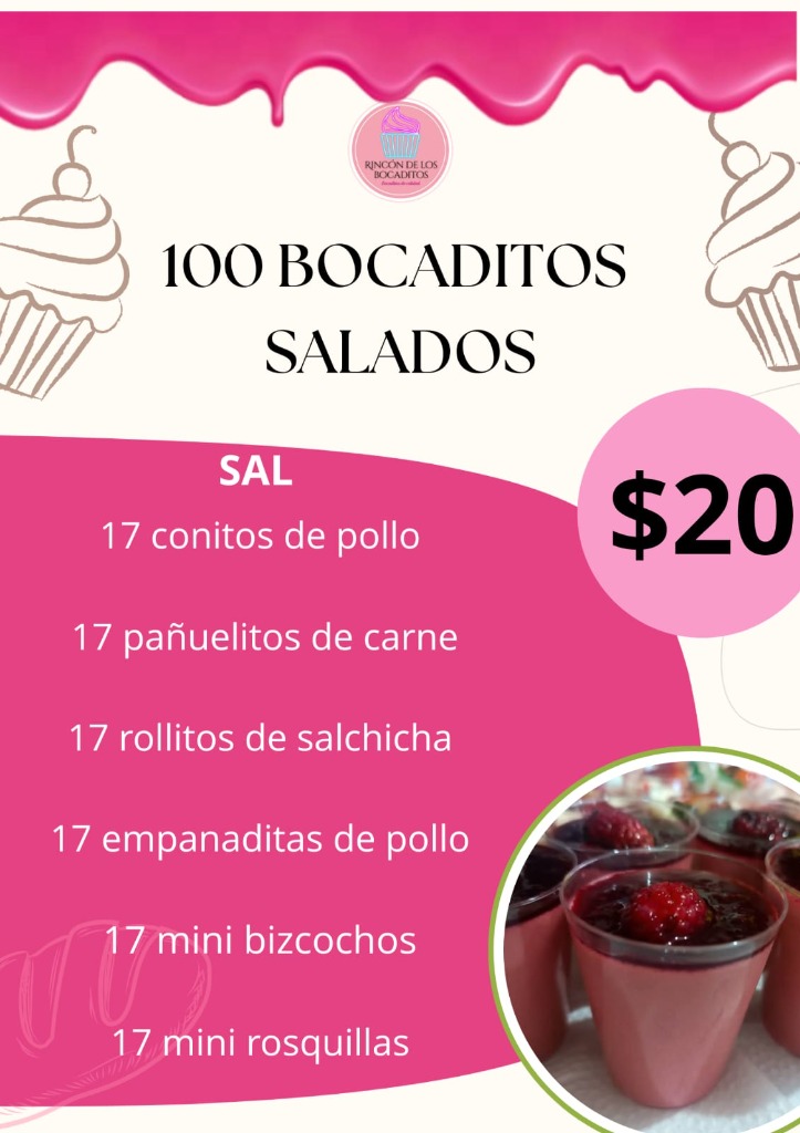 100 Bocaditos Salados
